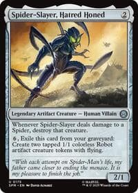 Spider-Slayer, Hatred Honed - Marvel's Spider-Man - Magic: The Gathering card