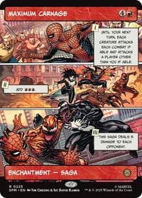 Maximum Carnage (Borderless) - Marvel's Spider-Man - Magic: The Gathering card