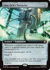 Doc Ock's Tentacles (Extended Art) - Marvel's Spider-Man - Magic: The Gathering card