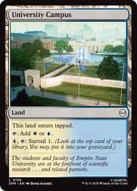 University Campus - Marvel's Spider-Man - Magic: The Gathering card
