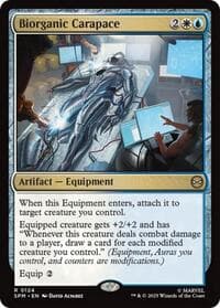 Biorganic Carapace - Marvel's Spider-Man - Magic: The Gathering card