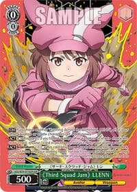 "Third Squad Jam" LLENN (GGR) - SAO Alternative–Gun Gale Online–2 Extra Booster - Weiss Schwarz card