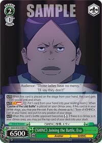 "SHINC" Joining the Battle, Eva (HC) - SAO Alternative–Gun Gale Online–2 Extra Booster - Weiss Schwarz card