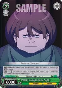 "SHINC" Joining the Battle, Sophie (HC) - SAO Alternative–Gun Gale Online–2 Extra Booster - Weiss Schwarz card