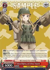 Beloved Rightony and Leftania, Fukaziroh (HU) - SAO Alternative–Gun Gale Online–2 Extra Booster - Weiss Schwarz card