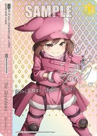 The Showdown (SIR) - SAO Alternative–Gun Gale Online–2 Extra Booster - Weiss Schwarz card