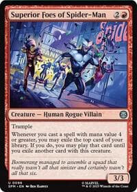 Superior Foes of Spider-Man - Marvel's Spider-Man - Magic: The Gathering card