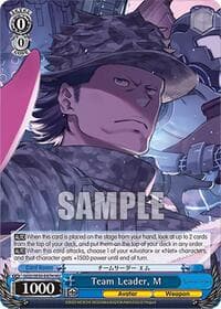 Team Leader, M (HU) - SAO Alternative–Gun Gale Online–2 Extra Booster - Weiss Schwarz card