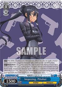 Imposing, Pitohui (HC) - SAO Alternative–Gun Gale Online–2 Extra Booster - Weiss Schwarz card