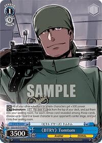 "BTRY" Tomtom (HC) - SAO Alternative–Gun Gale Online–2 Extra Booster - Weiss Schwarz card