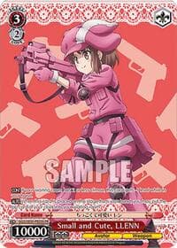 Small and Cute, LLENN (PR) - SAO Alternative–Gun Gale Online–2 Extra Booster - Weiss Schwarz card