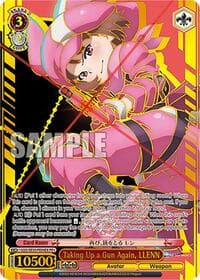 Taking Up a Gun Again, LLENN (PR+) - SAO Alternative–Gun Gale Online–2 Extra Booster - Weiss Schwarz card