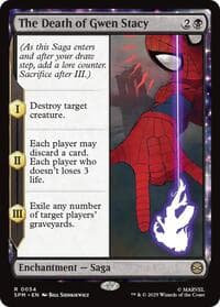 The Death of Gwen Stacy - Marvel's Spider-Man - Magic: The Gathering card
