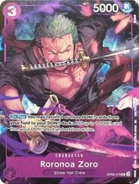Roronoa Zoro (Welcome Pack Vol. 2) - One Piece Promotion Cards - One Piece Card Game card