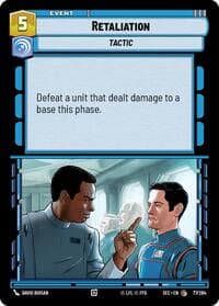 Retaliation - Secrets of Power - Star Wars: Unlimited card