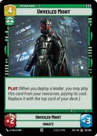 Unveiled Might - Secrets of Power - Star Wars: Unlimited card