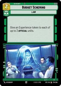 Budget Scheming - Secrets of Power - Star Wars: Unlimited card