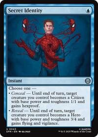 Secret Identity - Marvel's Spider-Man - Magic: The Gathering card