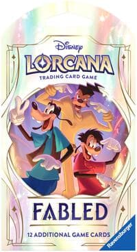 Disney Lorcana: Fabled Sleeved Booster Pack - Fabled - Disney Lorcana card
