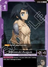 Mikazuki Augus - Starter Deck 05: Iron Bloom - Gundam Card Game card