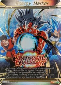 Energy Marker - Universal Onslaught (M-22) - Prismatic Clash - Dragon Ball Super: Masters card