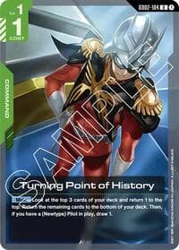 Turning Point of History - Dual Impact - Gundam Card Game card