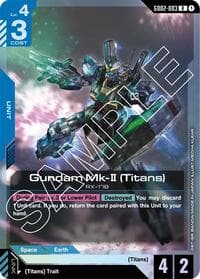 Gundam Mk-II (Titans) - Dual Impact - Gundam Card Game card