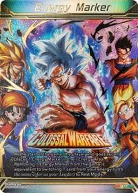 Energy Marker - Colossal Warfare (M-17) - Prismatic Clash - Dragon Ball Super: Masters card