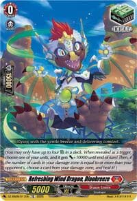 Refreshing Wind Dragon, Dinobreeze - DZ-SS09: Zero Tendo Start Deck - Cardfight Vanguard card