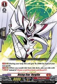 Rising Star, Vyrgilla (TDR) - DZ-SS09: Zero Tendo Start Deck - Cardfight Vanguard card