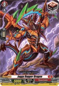 Jaggy Dagger Dragon (TDR) - DZ-SS09: Zero Tendo Start Deck - Cardfight Vanguard card