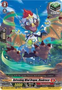 Refreshing Wind Dragon, Dinobreeze (TDR) - DZ-SS09: Zero Tendo Start Deck - Cardfight Vanguard card