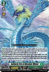Solitario Frio of Absolute Winter - DZ-SS10: Shiki Otei Start Deck - Cardfight Vanguard card