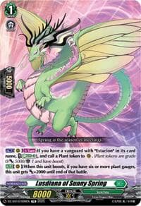 Lusdiana of Sunny Spring - DZ-SS10: Shiki Otei Start Deck - Cardfight Vanguard card