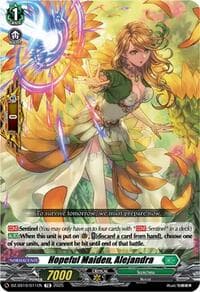 Hopeful Maiden, Alejandra - DZ-SS10: Shiki Otei Start Deck - Cardfight Vanguard card