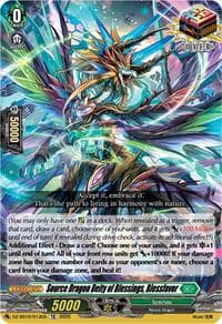 Source Dragon Deity of Blessings, Blessfavor - DZ-SS10: Shiki Otei Start Deck - Cardfight Vanguard card