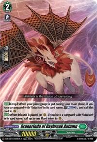 Granorindo of Daybreak Autumn (TDR) - DZ-SS10: Shiki Otei Start Deck - Cardfight Vanguard card