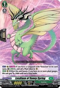 Lusdiana of Sunny Spring (TDR) - DZ-SS10: Shiki Otei Start Deck - Cardfight Vanguard card