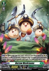 Burrow Mushrooms (TDR) - DZ-SS10: Shiki Otei Start Deck - Cardfight Vanguard card