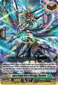 Source Dragon Deity of Blessings, Blessfavor (TDR) - DZ-SS10: Shiki Otei Start Deck - Cardfight Vanguard card