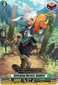 Satisfying Harvest, Rabbirit (TDR) - DZ-SS10: Shiki Otei Start Deck - Cardfight Vanguard card