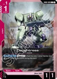 Daughtress - Dual Impact - Gundam Card Game card