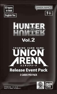 HUNTER X HUNTER Vol.2 - Release Event Pack - UEX04BT: HUNTER X HUNTER Vol.2 Release Event Cards - Union Arena card