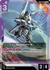 Gundam X (GD02-056) - Dual Impact - Gundam Card Game card