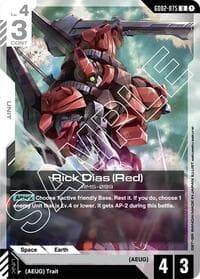 Rick Dias (Red) - Dual Impact - Gundam Card Game card