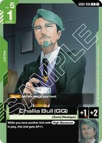 Challia Bull (GQ) - Dual Impact - Gundam Card Game card