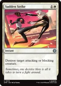 Sudden Strike - Marvel's Spider-Man - Magic: The Gathering card