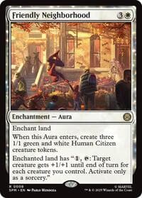 Friendly Neighborhood - Marvel's Spider-Man - Magic: The Gathering card