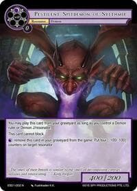 Pestilent Spitdemon of Sylthmir - Evil Cluster Starter Deck 1: Valgott - Force of Will card