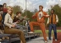 Flash Thompson, Spider-Fan Art Card - Art Series: Marvel's Spider-Man - Magic: The Gathering card